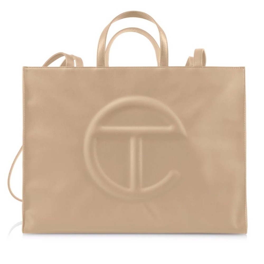 NWT never opened Large Telfar unisex bag in Cream